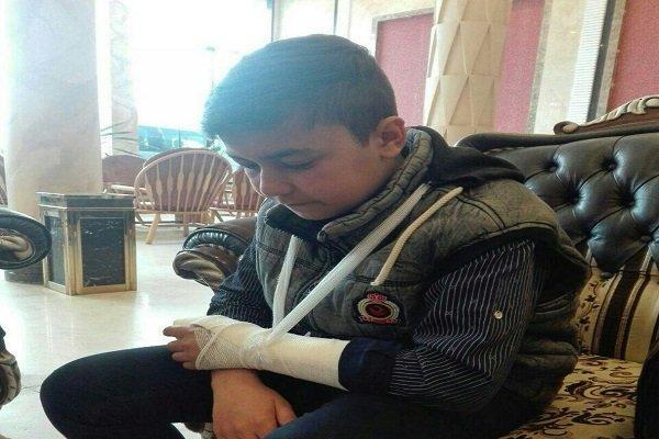 تنبیه بدنی یک دانش آموز در همدان منجر به آسیب دست وی شد