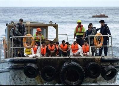افزایش تلفات حادثه غرق شدن قایق پناهجویان در اندونزی به 36 کشته