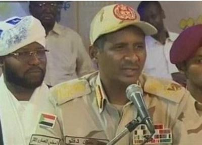 حمیدتی : شورای حاکمیتی سودان تشریفاتی است