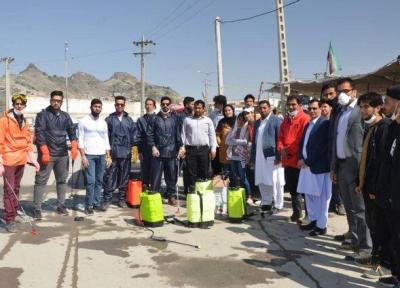 شمال شهر زاهدان ضدعفونی و گندزدایی شد