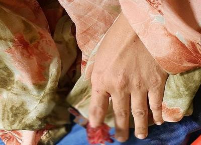 بی احتیاطی زنی به هنگام استفاده از مخلوط کن دراستان
