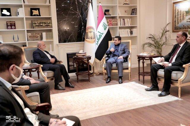 ملاقات سفیر ایران در بغداد با مشاور امنیت ملی عراق