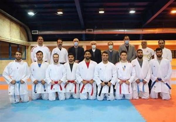 بازدید سرپرست کاروان اعزامی به المپیک از اردوی تیم ملی کاراته