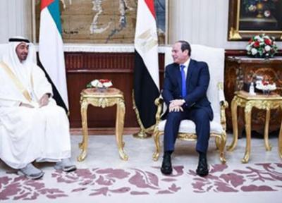 السیسی در ملاقات با بن زاید: با هر گونه اقدامی برای بی ثبات کردن منطقه مخالفیم