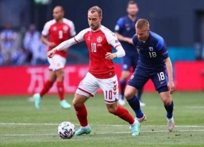 باخت دانمارک مقابل فنلاند با شوک عظیم اریکسن