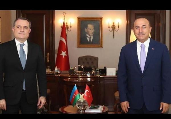 گفت وگوی وزرای خارجه ترکیه و جمهوری آذربایجان درباره قزاقستان