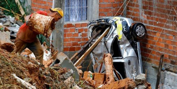 تور برزیل: افزایش قربانیان فاجعه بارندگی در برزیل به 94 نفر